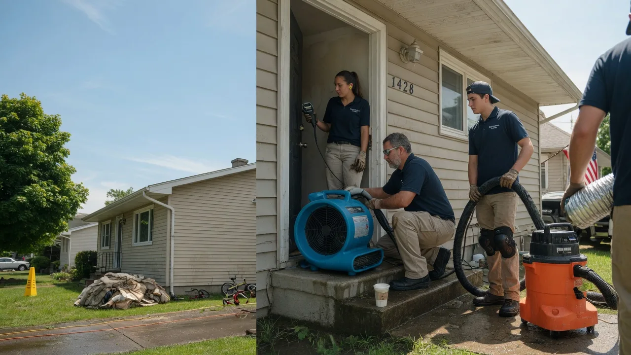 Water Damage Restoration in Bryan, OH near me